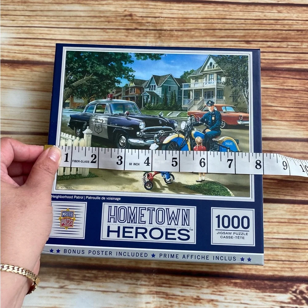 Hometown Heroes Neighborhood Patrol 1000 Piece Puzzle
